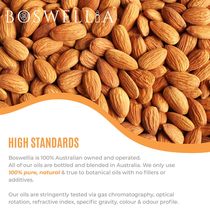 Sweet Almond Oil (cosmetic grade) - 100mL - Prunus Amygdalus Dulcis