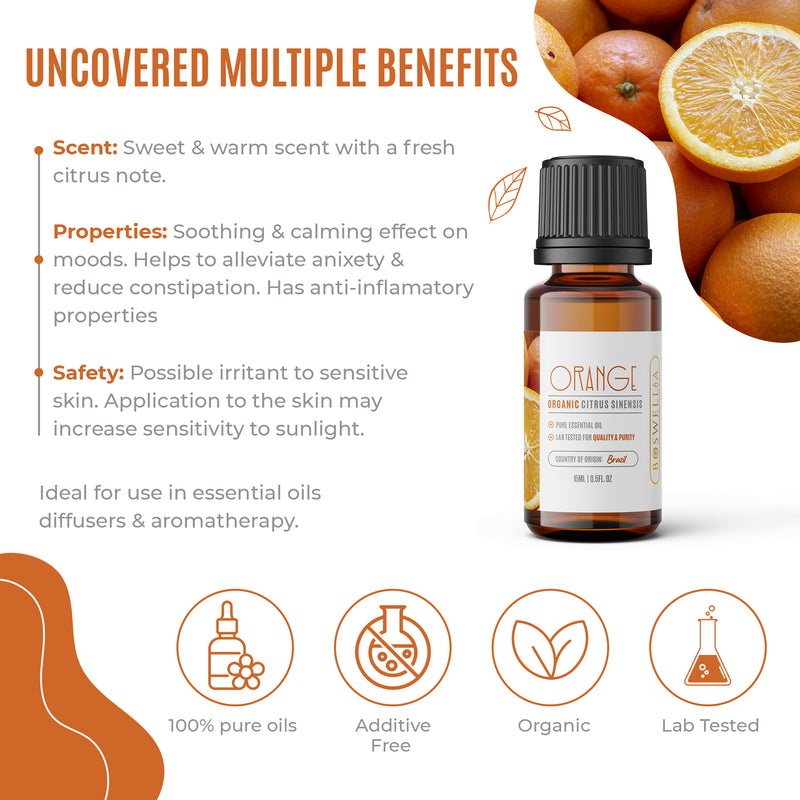Orange Essential Oil - Organic